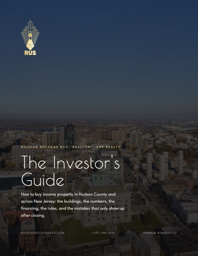 Cover of The Investor's Guide by Bogdan Nicolae Rus, eXp Realty