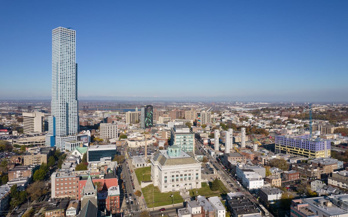 Journal Square, Jersey City, where several towers have risen