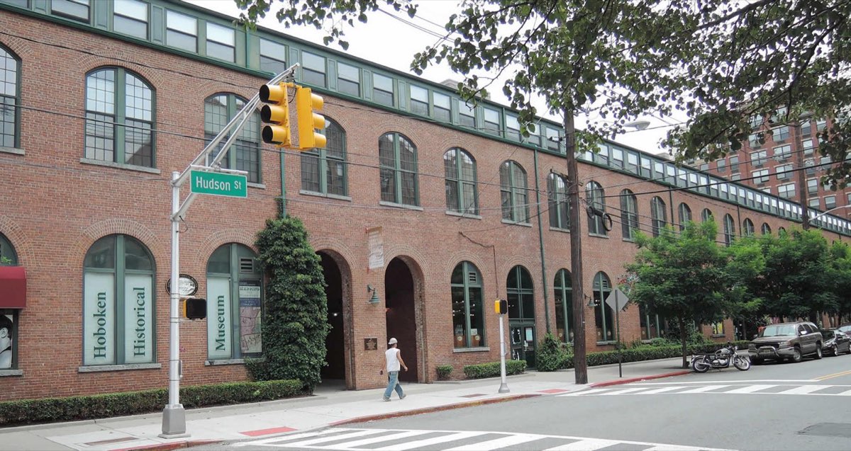 Hoboken Historical Museum: the museum building exterior. Photo from their website.